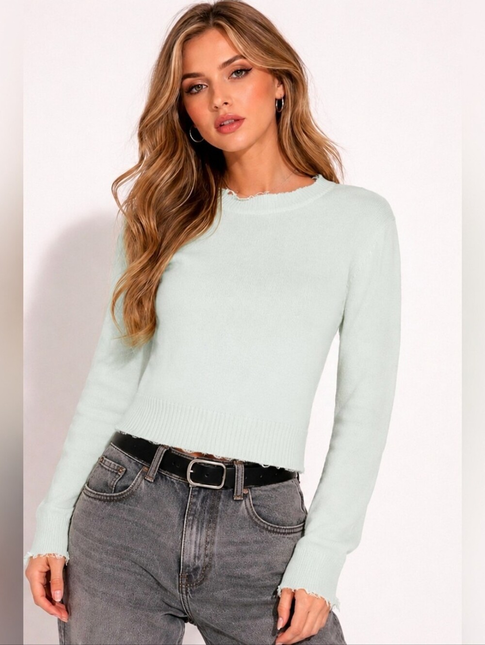 Revolve 525 Distressed Sweater - NWT XS